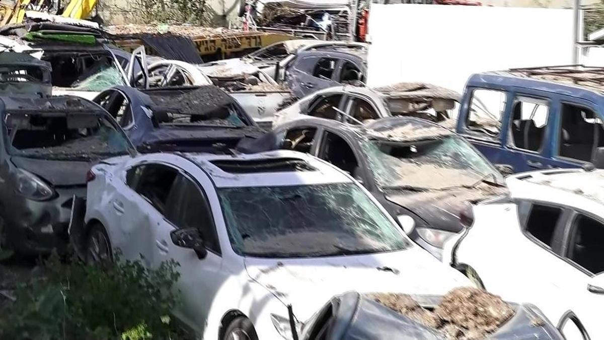 İşte İranın vurduğu Beyt Şemeş: CNN TÜRK bölgedeki yıkımın boyutunu görüntüledi