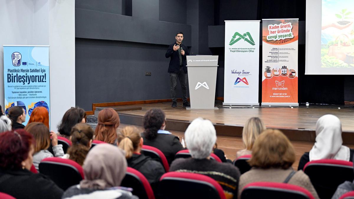 Mersinde tekstil atıkları yeniden dönüştürülüyor