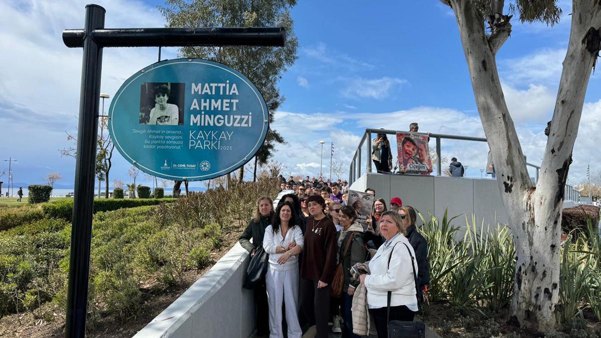 Minguzzinin adı Karşıyakada kaykay parkında yaşatılıyor