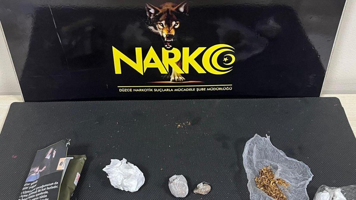 Düzce'de uyuşturucu operasyonu: 2 tutuklama