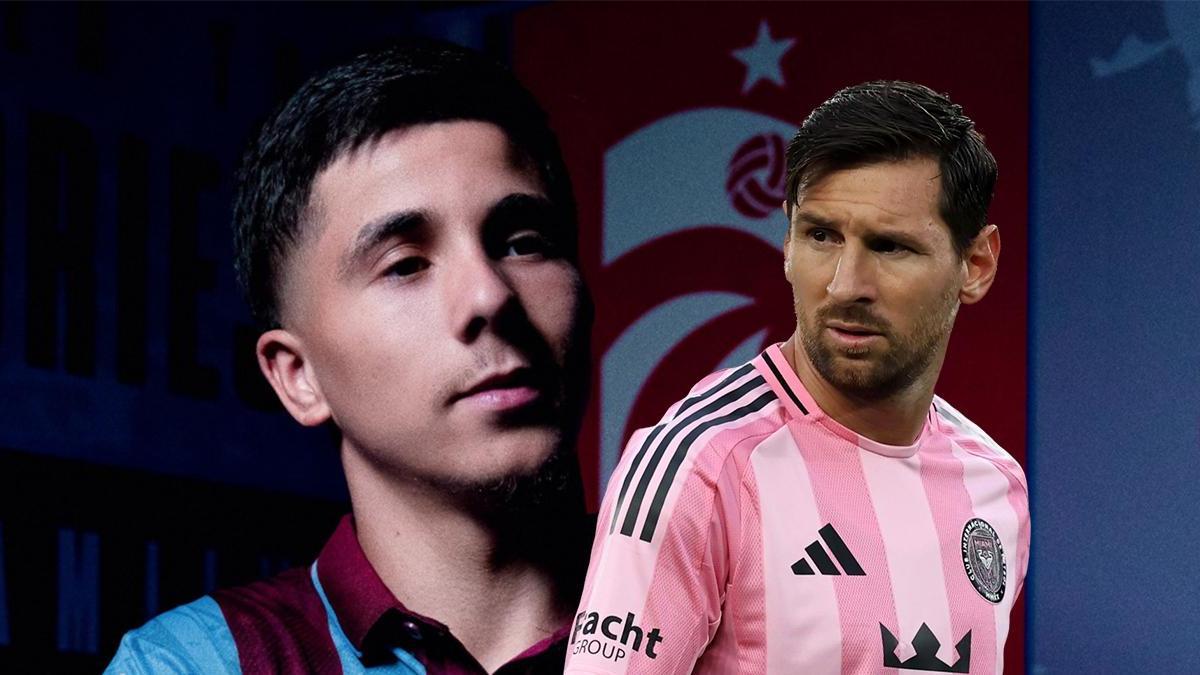 Trabzonspor'un Faslı yıldızı Bouchouari'den, Messi sözleri: Örnek alıyorum