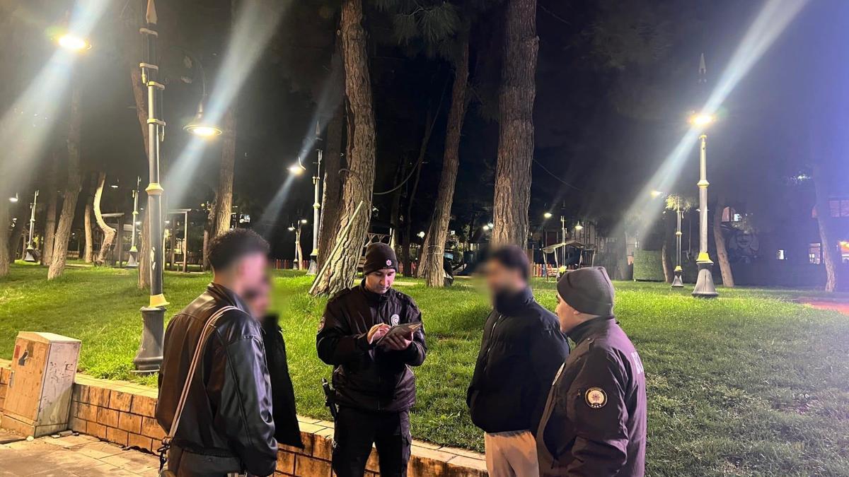 Mardinde şok uygulamada 124 kişi kontrol edildi