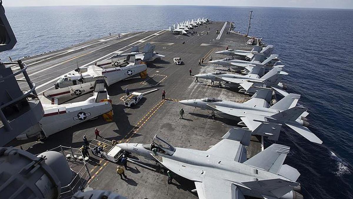 Trump: binlerce askeri bölgeye yığıyor! ABD'nin 3. uçak gemisi yola çıktı!