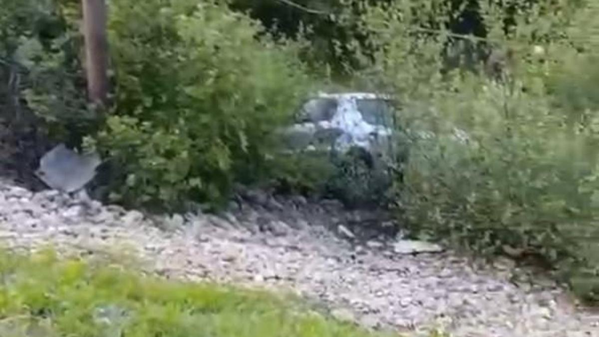 Mersinde otomobil şarampole devrildi: 1 ölü, 1 yaralı