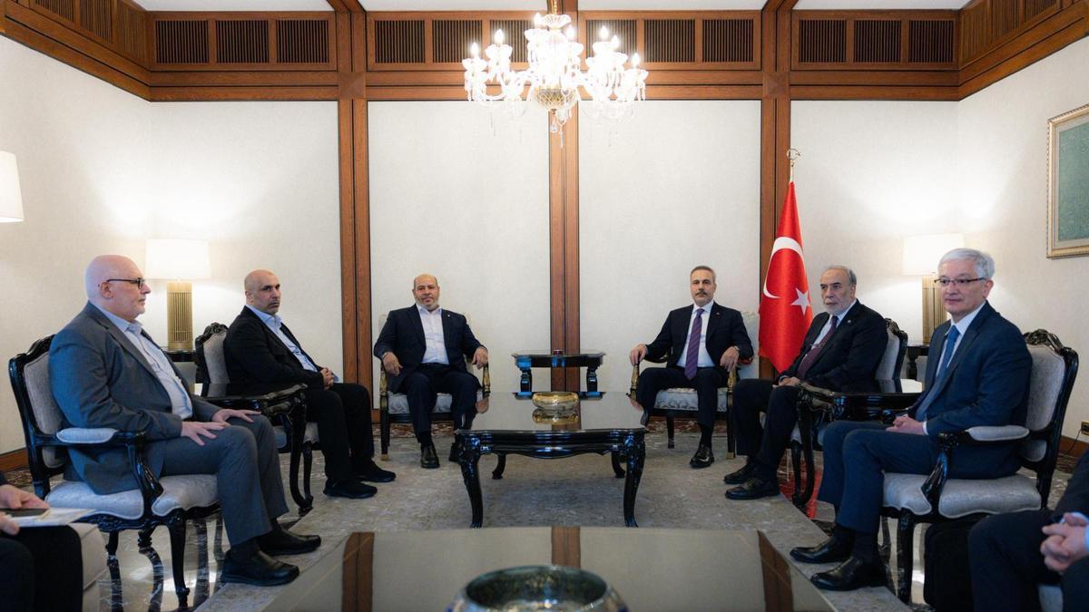 Bakan Fidan, Hamas heyetiyle bir araya geldi