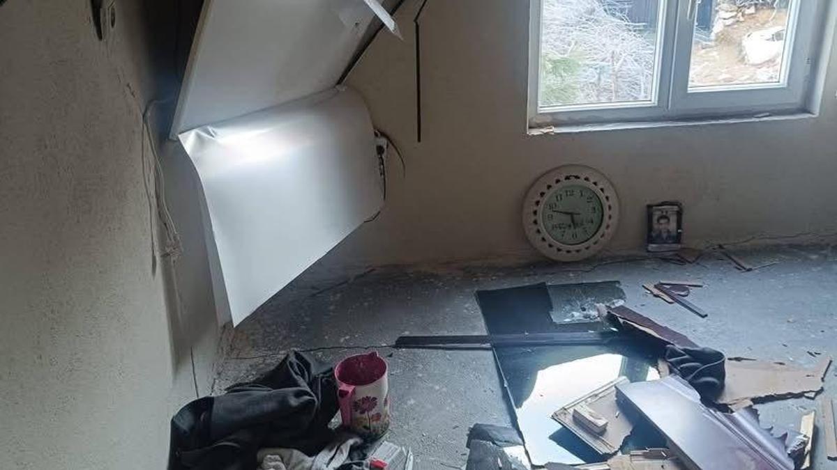 Gercüşte mutfakta gaz parladı: 1 yaralı