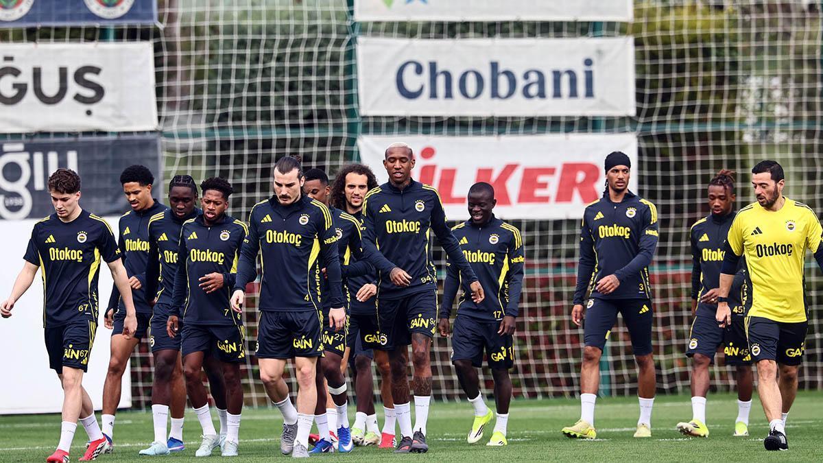 Fenerbahçe, derbi çalışmalarına devam etti