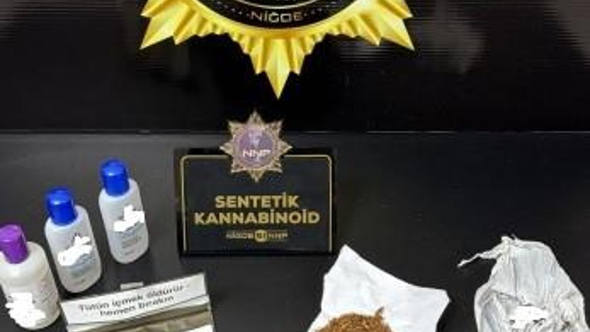 Niğdede uyuşturucu operasyonu; 3 tutuklama