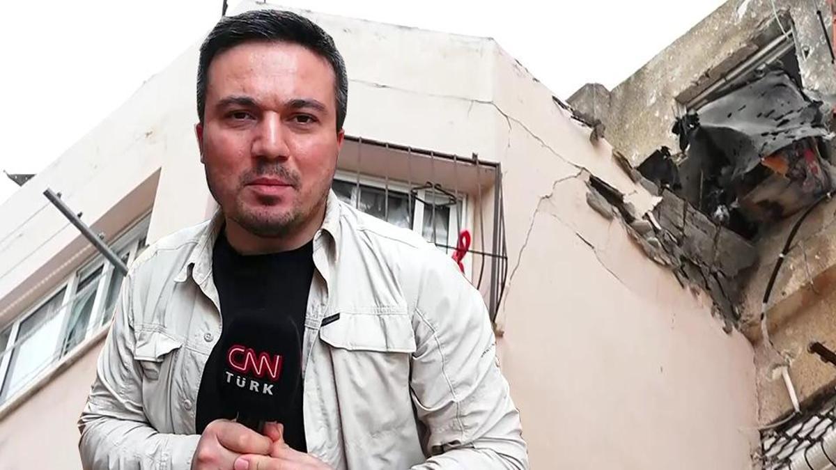 İsrail'deki hasar CNN TÜRK'te