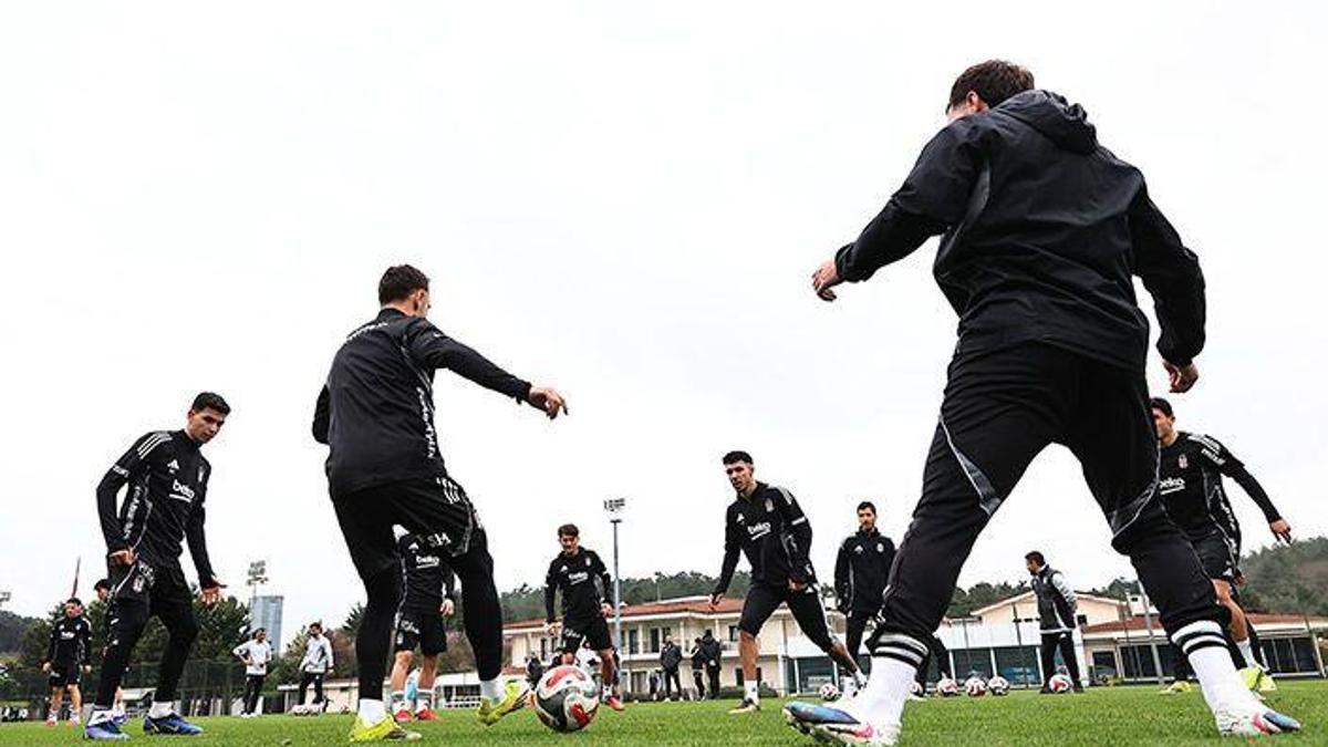 Beşiktaş, Fenerbahçe derbisinin hazırlıklarına devam etti