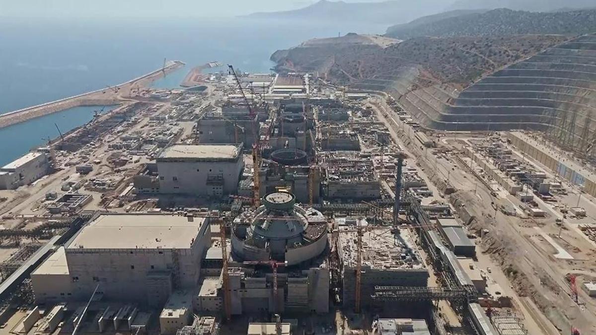 Akkuyu'da çalışmalar sürüyor 2nci Güç ünitesinin ekipman montajları tamamlandı