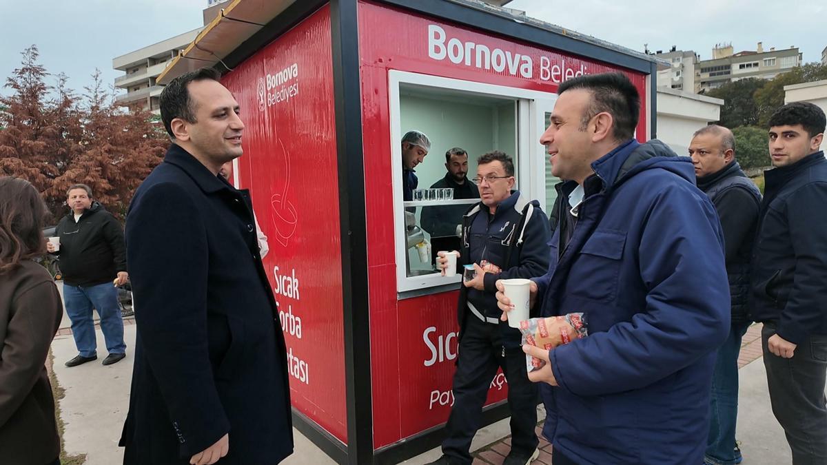 Çorba ikramı Manisa yoluna ulaştı