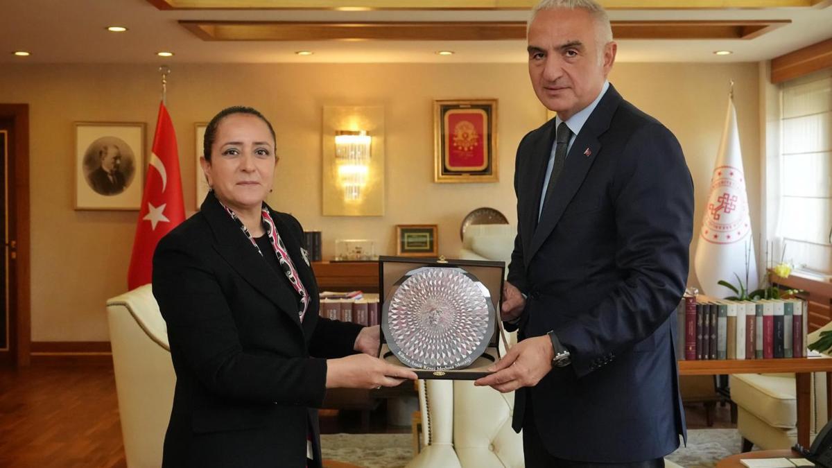 Vali Bilgihan'dan Bakan Ersoy'a ziyaret