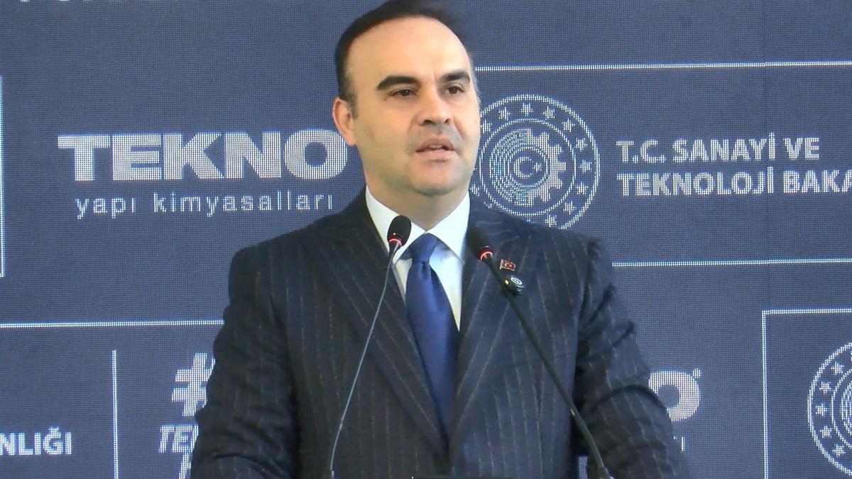Bakan Kacır: Kimya sektöründe 935 milyar lira nitelikli yatırımın önünü açtık