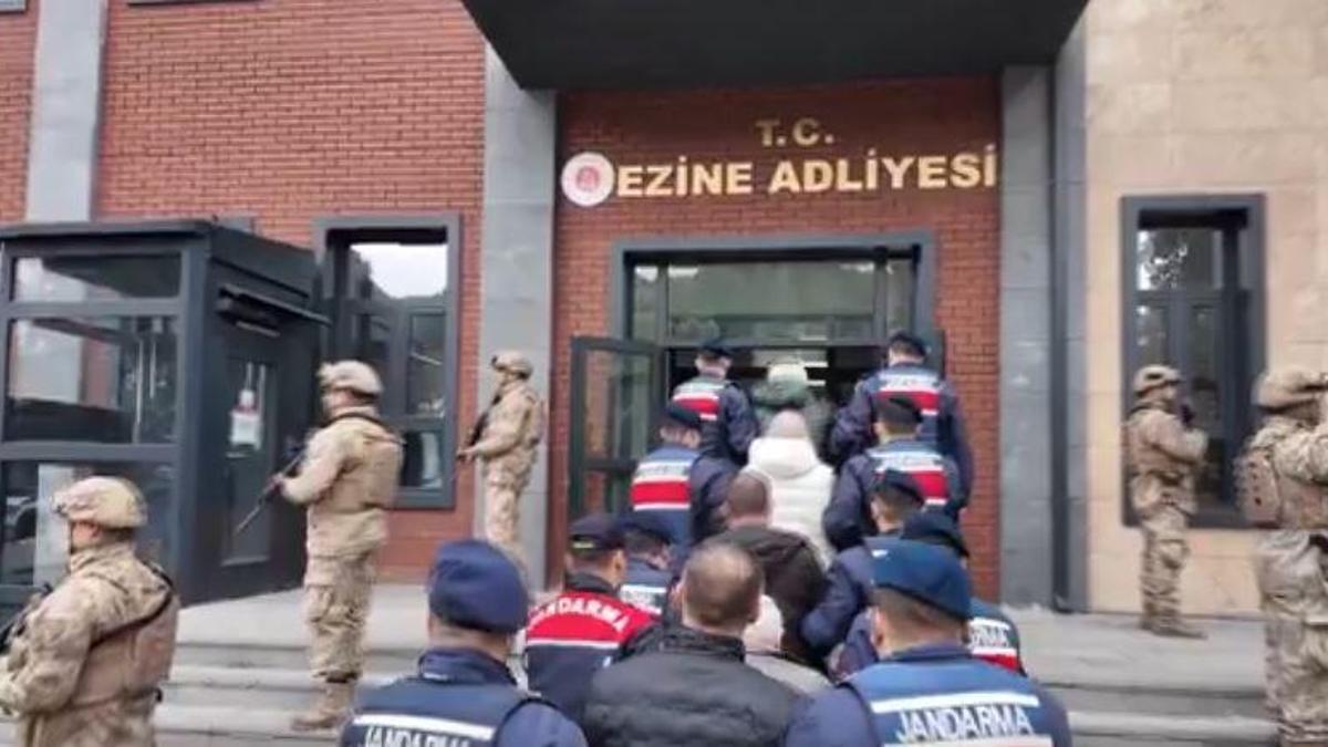 Çanakkale'de 'suç örgütü' ve 'tefecilik' operasyonları: 19 gözaltı