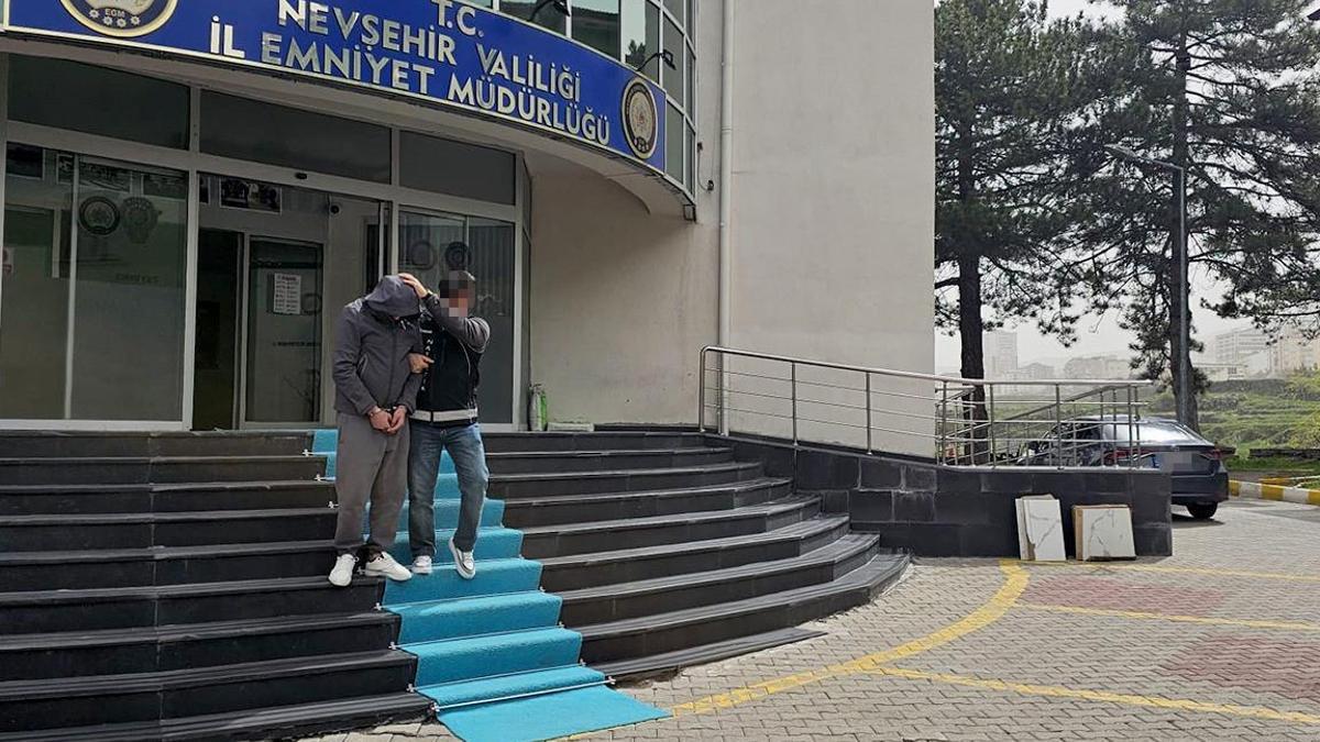 Nevşehirde 8 yıl 4 ay hapisle aranan hükümlü yakalandı