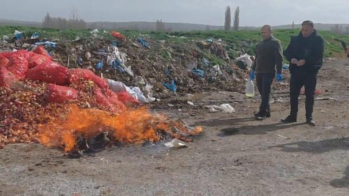 Çorumda kaçak sigara ve el yapımı alkol imha edildi