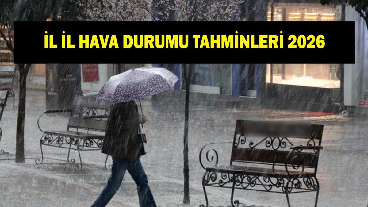 İl il hava durumu tahminleri 4 Nisan: Havalar nasıl olacak, hafta sonu İstanbul'da yağış var mı?