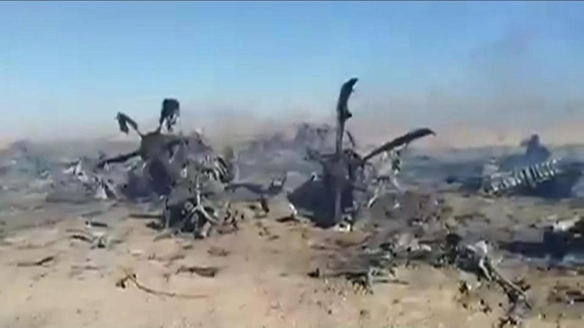 İran'ın vurduğu ABD uçağı