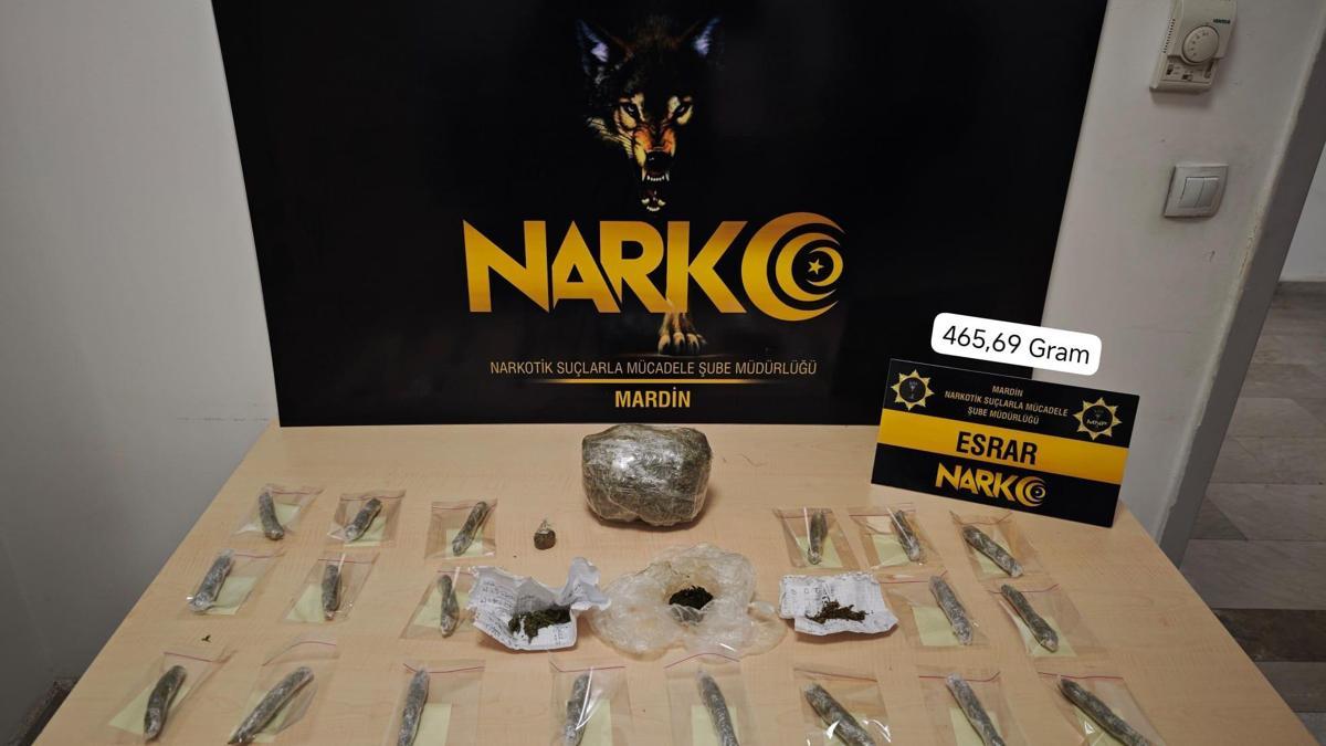 Mardin'de uyuşturucu operasyonlarında 5 gözaltı