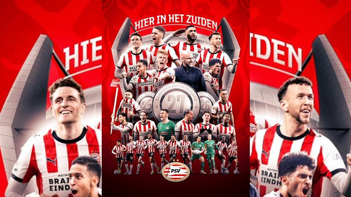 Hollanda’da şampiyon PSV