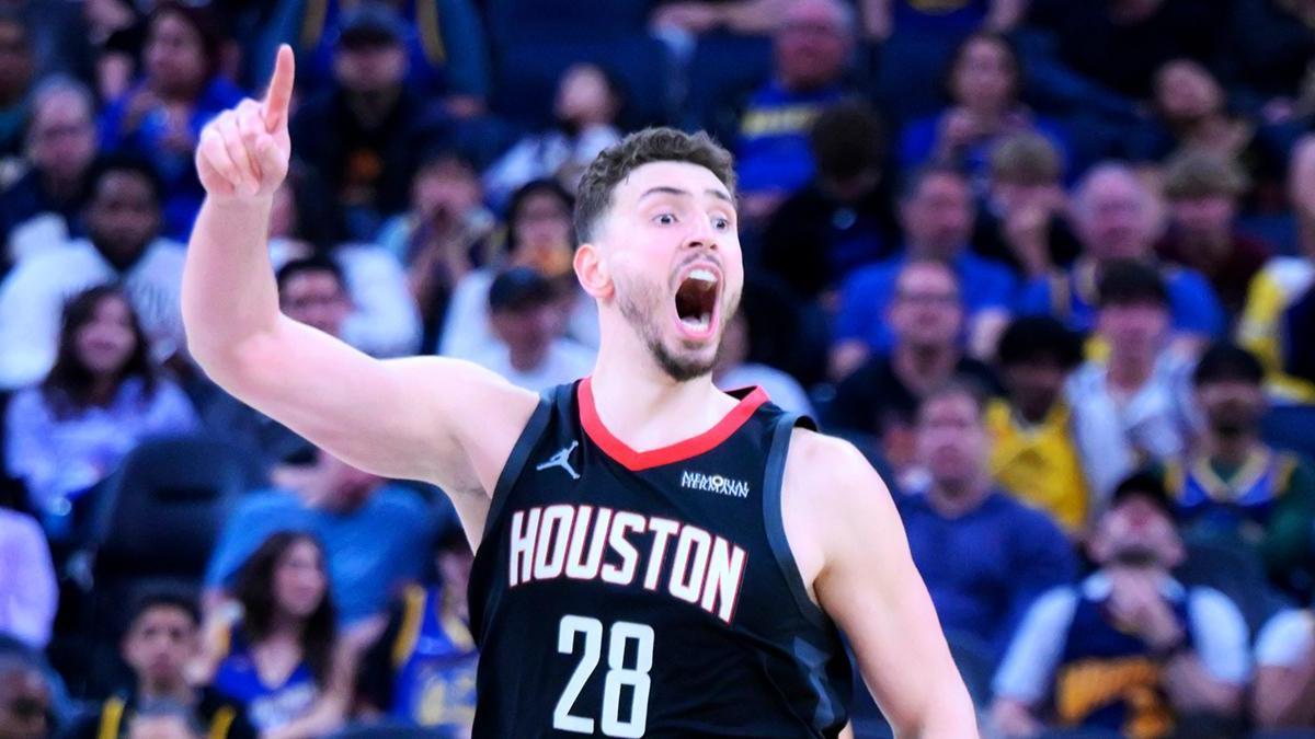 Alperen Şengün son anlarda attı; Houston Rockets, Warriors'ı mağlup etti!