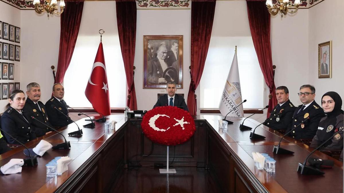 Vali Aktaş, Polis Teşkilatı'nı kabul etti