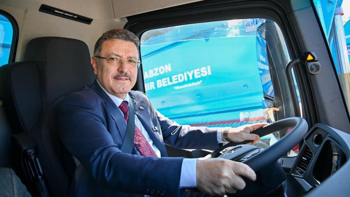 Trabzon Büyükşehir Belediyesi araç filosuna 46,5 milyonluk yatırım