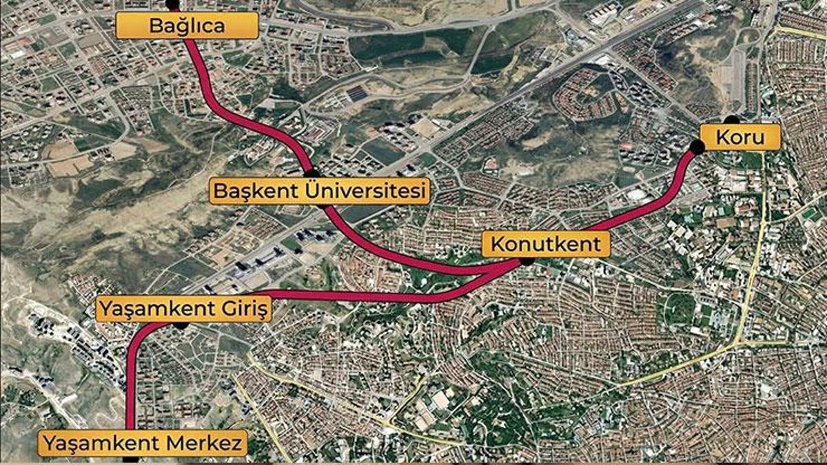 Ankara'ya 4 yeni metro hattı