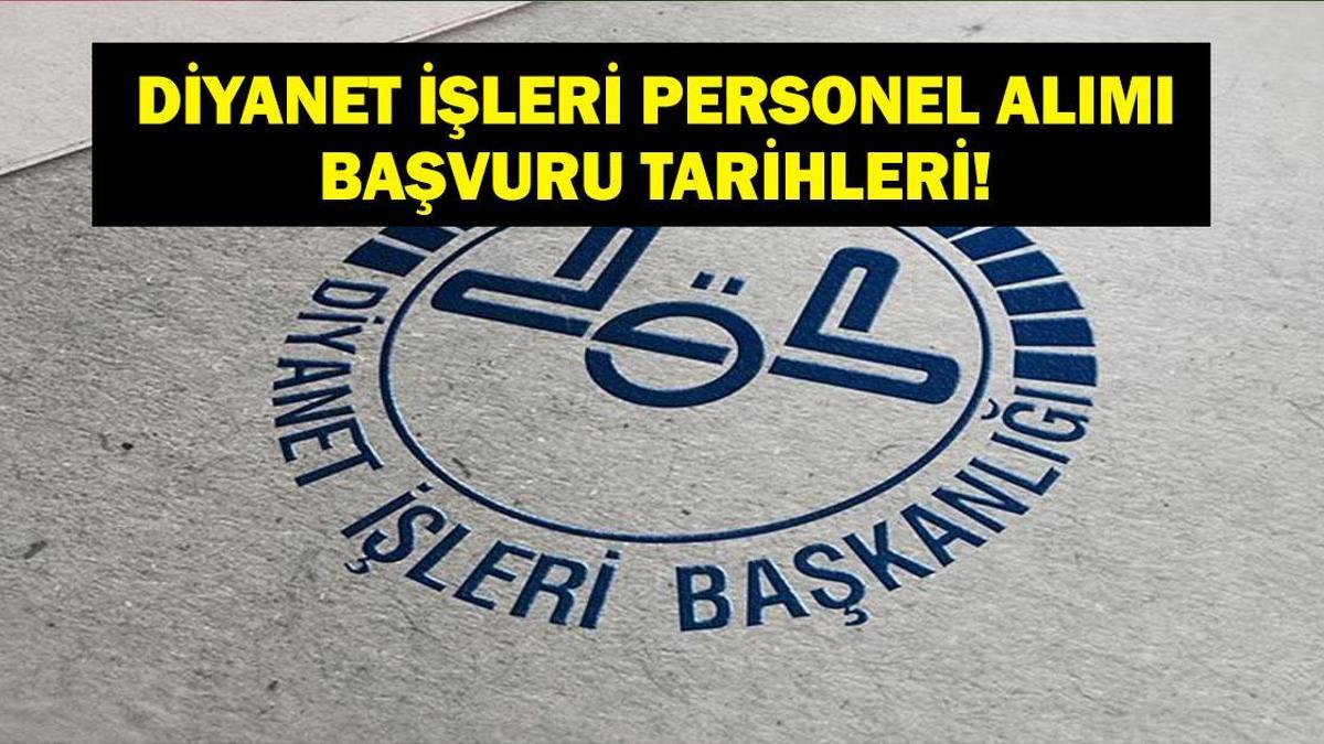 DİYANET İŞLERİ PERSONEL ALIMI 2026: Diyanet Din Görevlisi Alımı Başvuruları Başladı Mı? Başvurular Ne Zaman Başlayacak, Şartlar Neler?