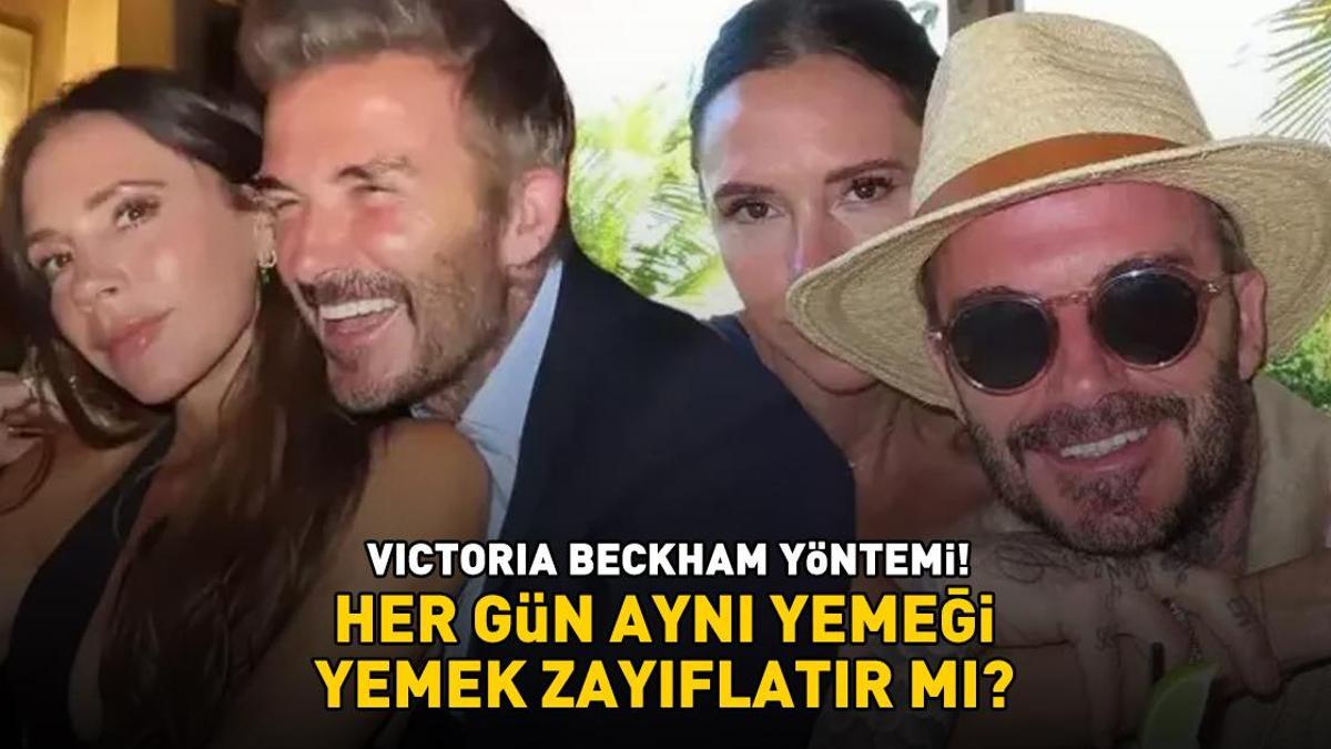 Victoria Beckham yöntemi! Her gün aynı yemeği yemek zayıflatır mı? O araştırma ortaya koydu!