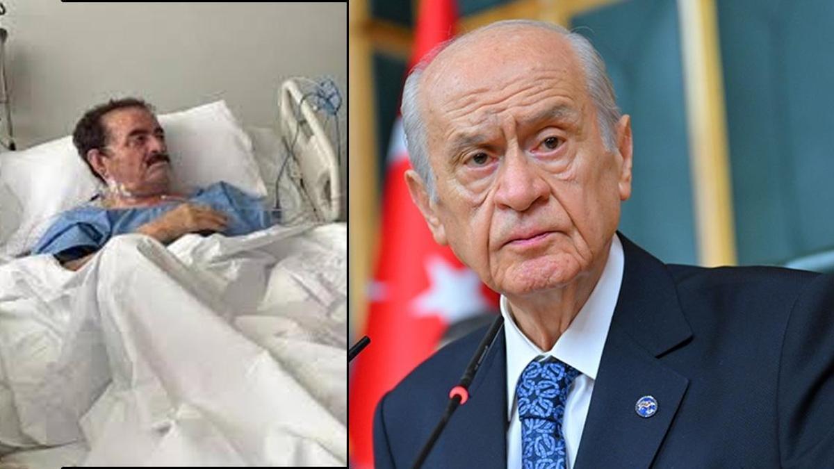 Devlet Bahçeli'den İbrahim Tatlıses'e 'Geçmiş olsun' telefonu