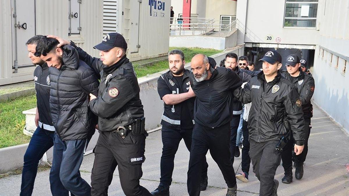 Bayğaralar suç örgütüne operasyon: 287 şüpheli adliyede