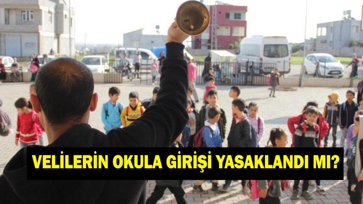Velilerin okula girişi yasaklandı mı? Okula girişte randevu sistemi mi geliyor? Randevu sistemi ne demek?