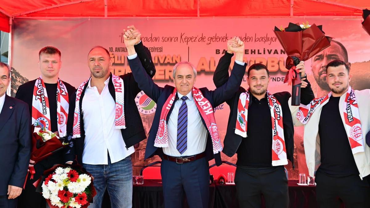 Kepez'de 12 yıl aradan sonra er meydanı kuruluyor