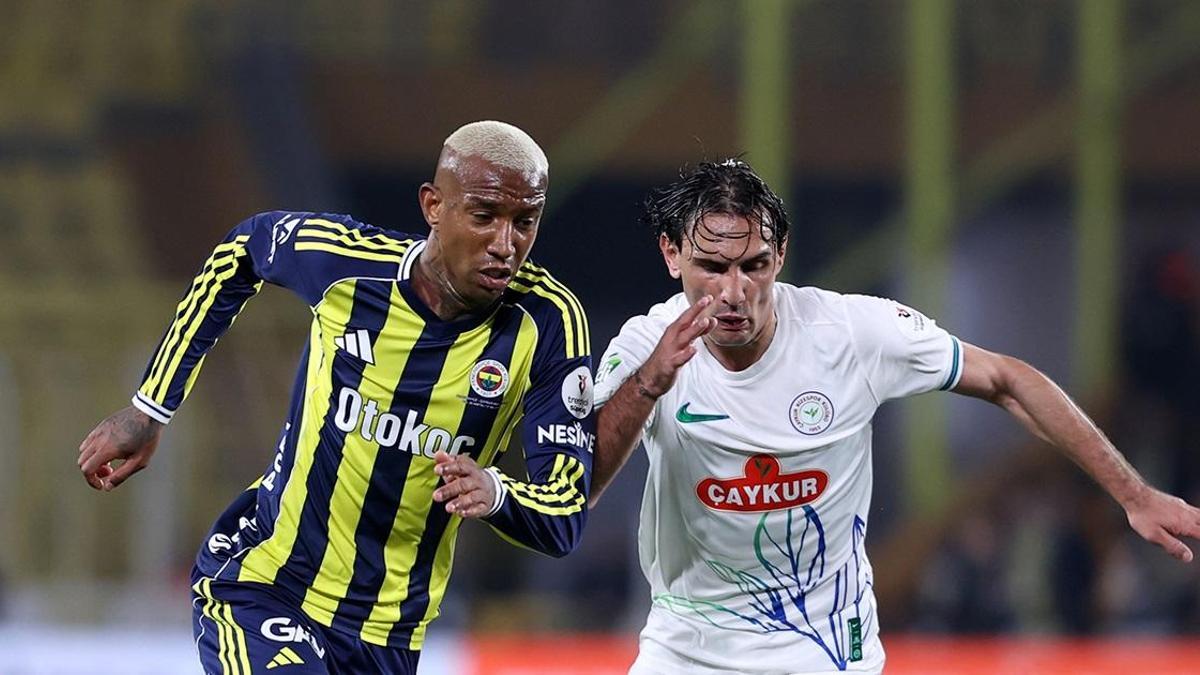 Fenerbahçe 2-2 Çaykur Rizespor Maç Özeti | Kanarya'ya büyük şok