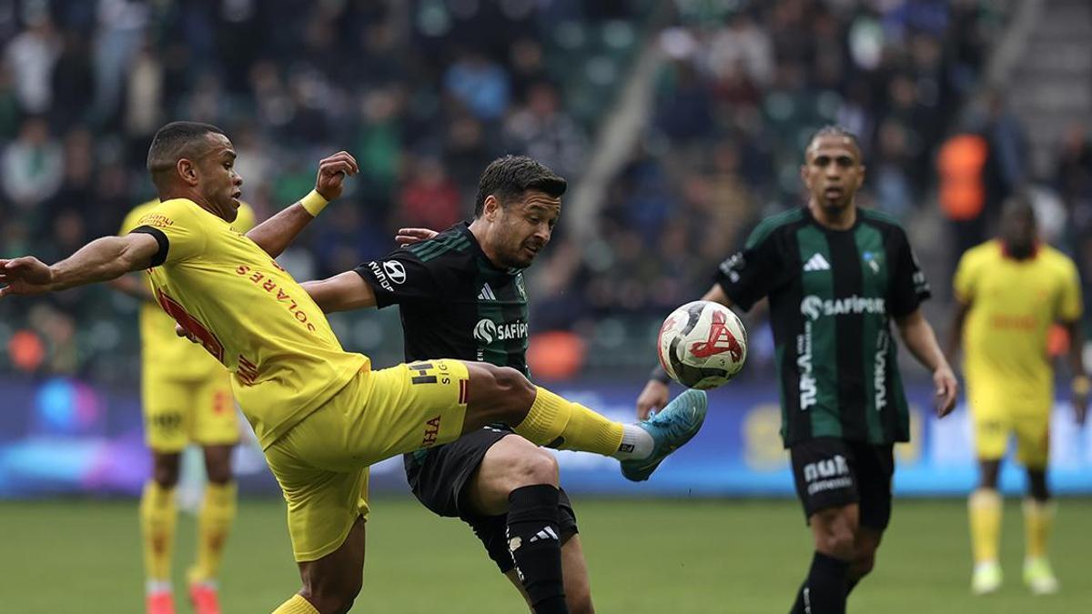 Kocaelispor, Göztepe’den puanı son anda kurtardı