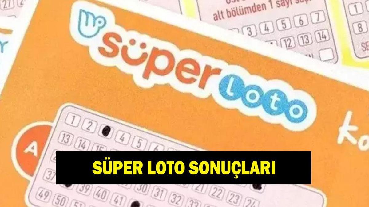 SÜPER LOTO SONUÇLARI 19 NİSAN: Süper Loto sonuçları tıkla öğren