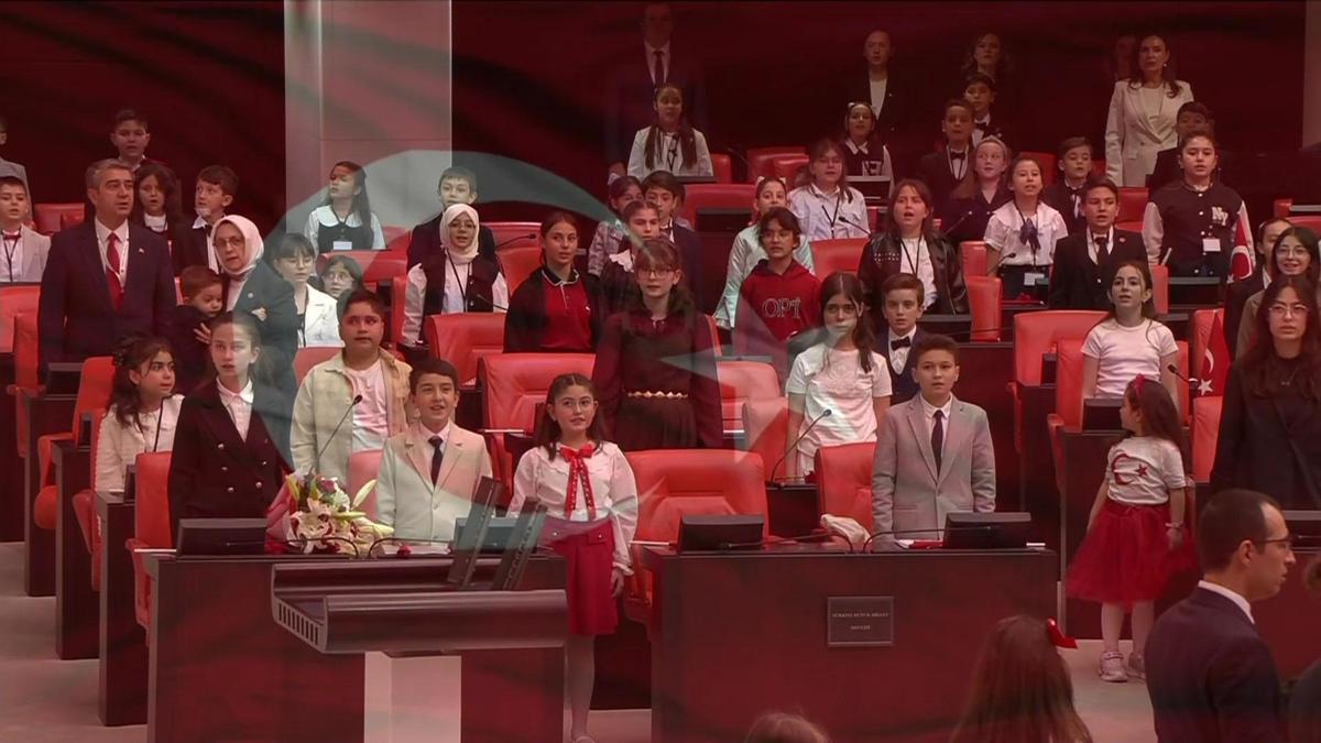 TBMM'de 23 Nisan Özel Oturumu | Meclis Başkanı Kurtulmuş: Türk gençliği insanlığa örnek olacak