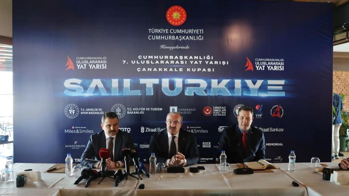 Cumhurbaşkanlığı 7. Uluslararası Yat Yarışları Çanakkale Etabıyla Başlıyor