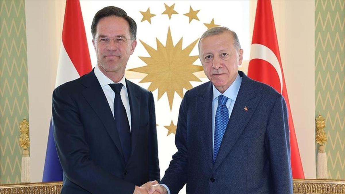 SON DAKİKA... Cumhurbaşkanı Erdoğan ile NATO Genel Sekreteri Rutte'nin görüşmesi başladı