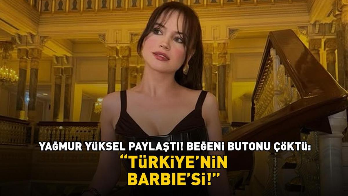Yağmur Yüksel sanal medyayı salladı! Beğeni butonu çöktü: 'Türkiye'nin Barbie'si'