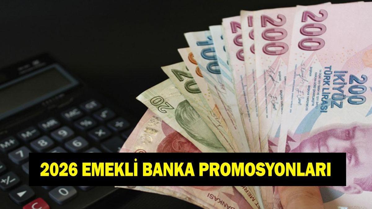 EMEKLİ BANKA PROMOSYON TUTARLARI NİSAN 2026: Hangi banka ne kadar promosyon ödüyor? Yapı Kredi, İş Bankası, TEB...