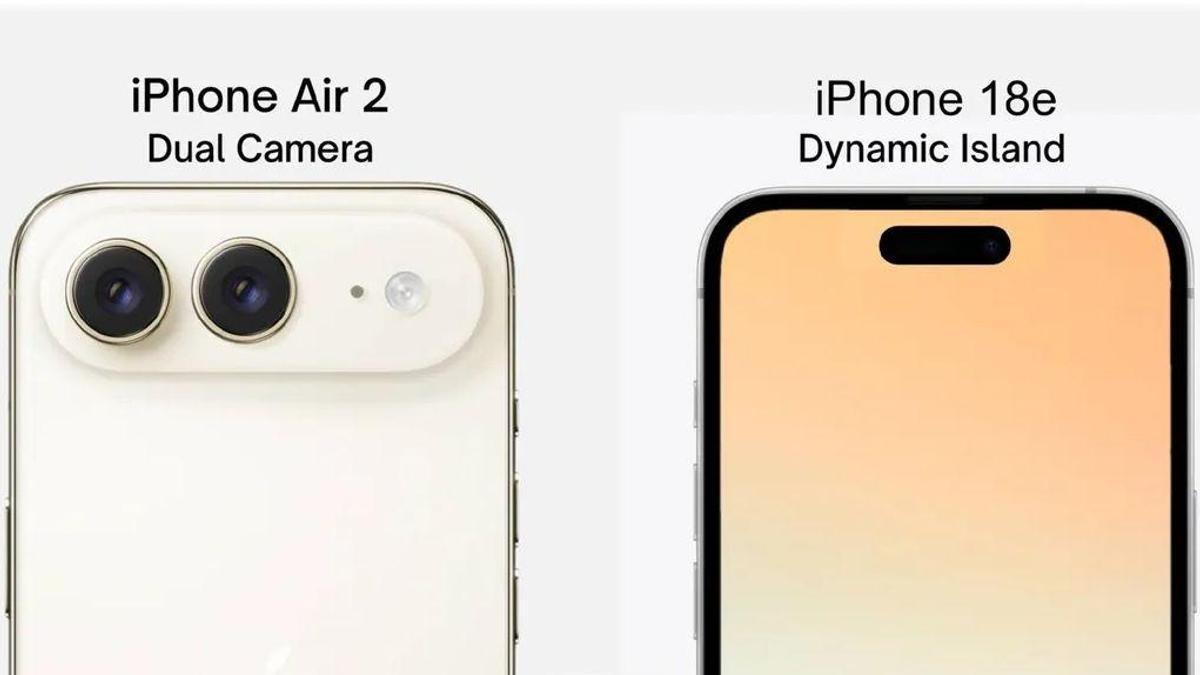 iPhone Air 2 ve iPhone 18e modellerde büyük tasarım değişikliği