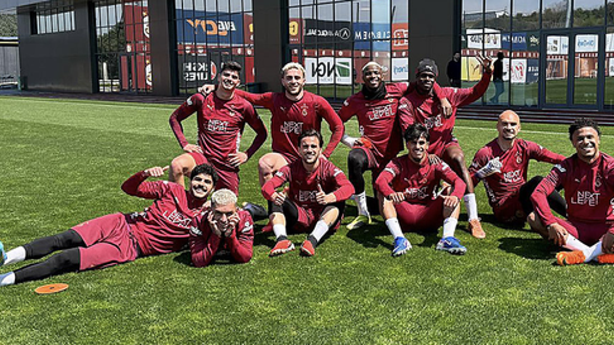 Galatasaray, Fenerbahçe derbisi çalışmalarını sürdürdü