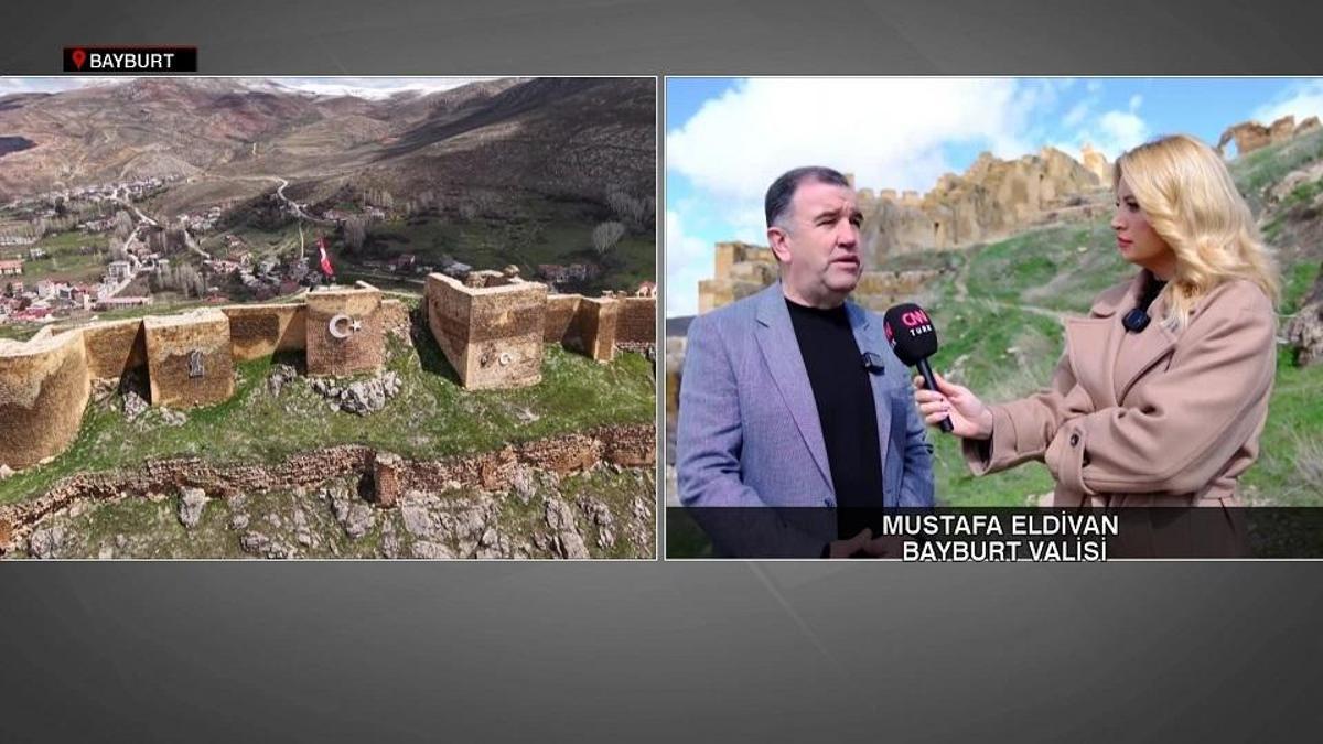 Vali Mustafa Eldivan ayrıntıları CNN TÜRK'te anlattı: Bayburt Kalesi restore ediliyor