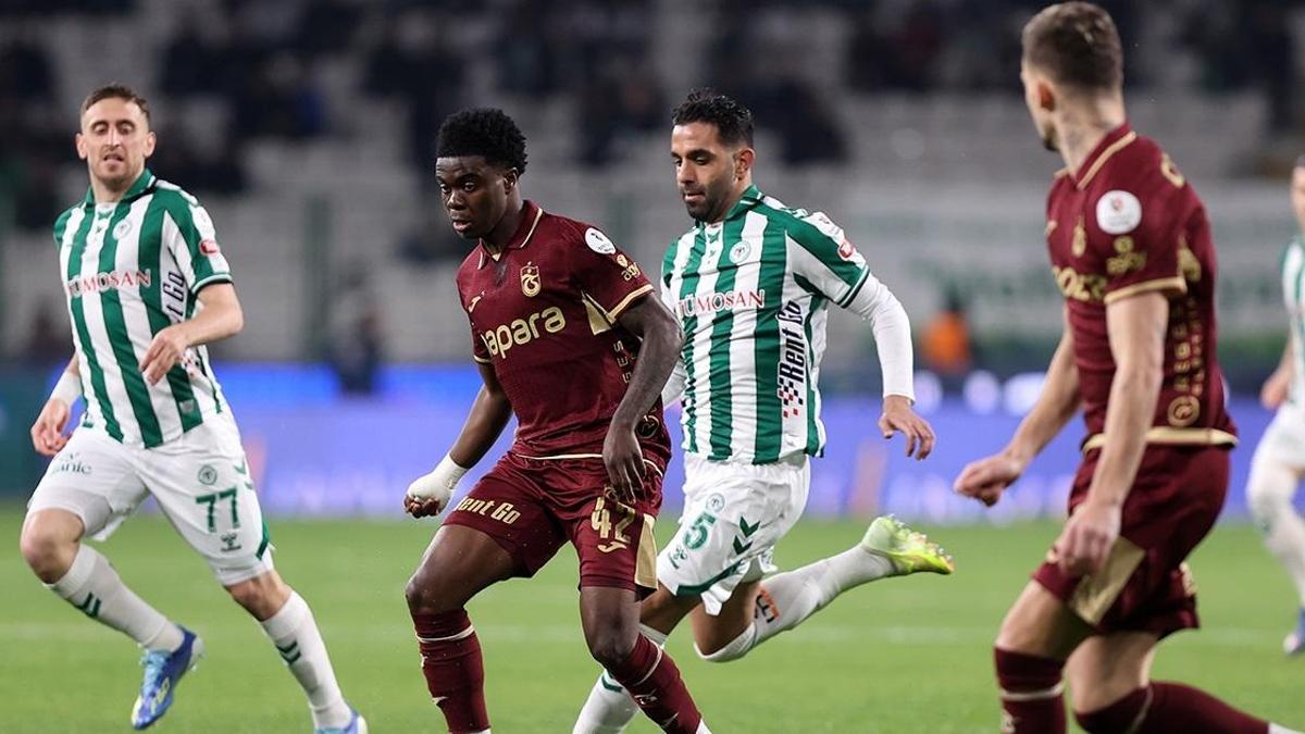 Trabzonspor, Konyaspor’a mağlup