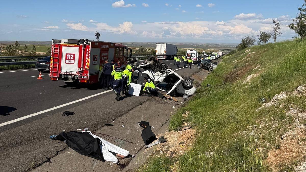 Şanlıurfa'da zincirleme facia: 3 ölü, 5 yaralı