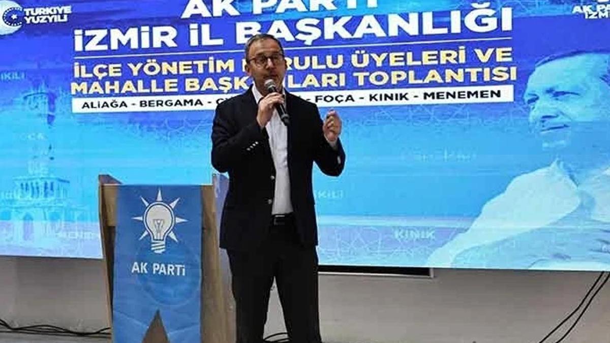 Kasapoğlu: İzmir Meclis'te daha fazla AK Partili milletvekili ile temsil edilmeli