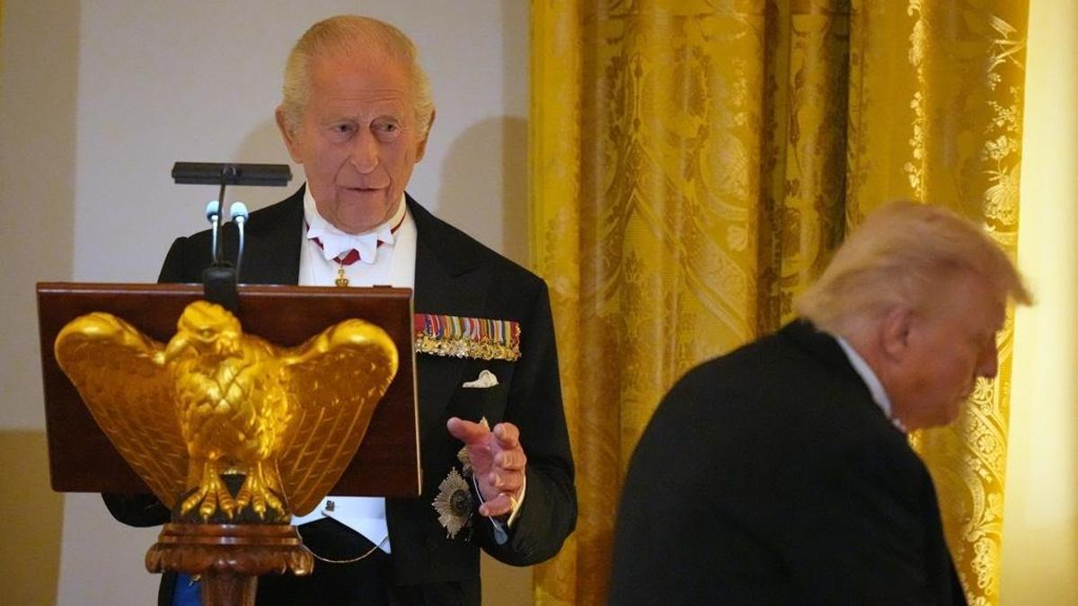 Kral Charles, Trump'ın yüzüne söyledi: "Biz olmasaydık Fransızca konuşuyor olurdunuz".... Salonda kahkahalar koptu!
